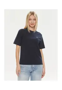 Tricou dama - 303714062 - Bumbac - Albastru - Albastru