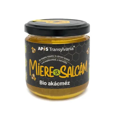 Miere de salcâm BIO, 250gr, Apis Transylvania