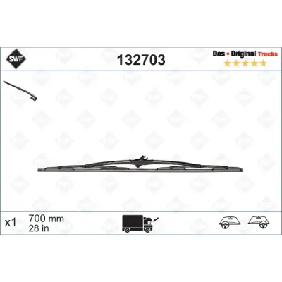 Lamela stergator SWF 132703