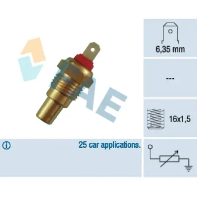 Senzor temperatura lichid racire FAE 31330