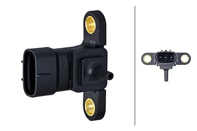Senzor presiune galerie admisie (3 pin) potrivit TOYOTA AURIS, COROLLA, DYNA, HIACE V, HILUX VI, HILUX VII, LAND CRUISER PRADO 1.4D 2.5D 3.0D 07.01