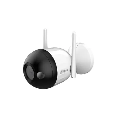Camera supraveghere WiFi de exterior Dahua F2C-LED-2.8MM, 2MP, Full‑color cu iluminare 30 m, Detectie AI persoane, Microfon integrat, Difuzor, H.265, Slot microSD, Iluminare inteligenta, Carcasa metal + plastic, IP67