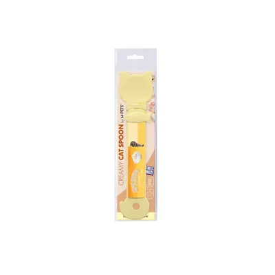 60567606 CREAMY CAT SPOON Sunshine Yellow