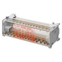Two-Pole 4 Module Terminal Block En50022 - 100a 750v