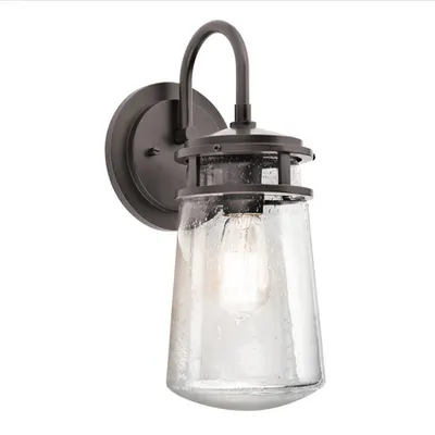 Aplica Lyndon 1 Light Medium Wall Lantern – Architectural Bronze