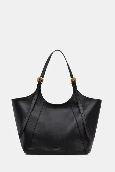 Twinset tote bag pentru femei din piele