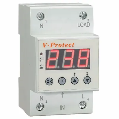 Releu protectie supratensiune VP-63A/3M (digital/reglabil)