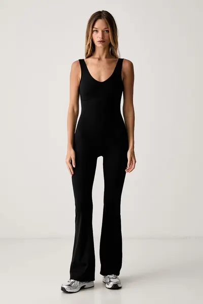 Le Privé salopetă pentru femei COMFORT FLARE JUMPSUIT
