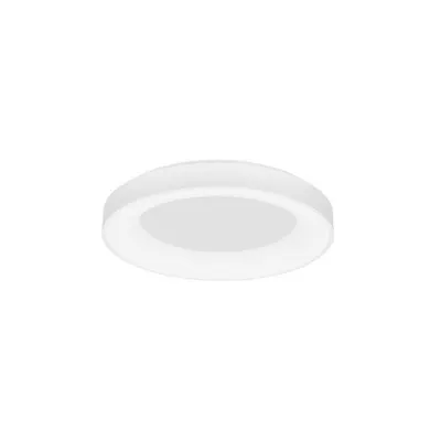 Plafoniera RANDO SMART Nisipiu Alb Aluminiu & Acrylic LED 50 Wat 230 Volt 3250Lm 3000K - 4000K IP20