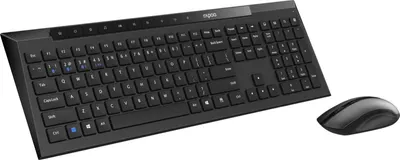 Rapoo - Kit multimodalitate 8210M, fără fir, negru