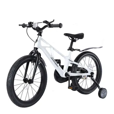 Bicicleta Lamborghini 14 inch, cadru magneziu, alba