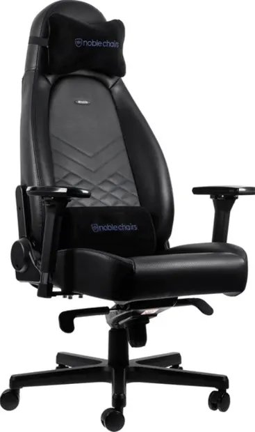 Scaun gaming noblechairs - ICON, negru/gri