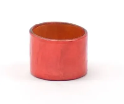 Suport mic pentru lumanare - Duo Color Sunset Red Mustard