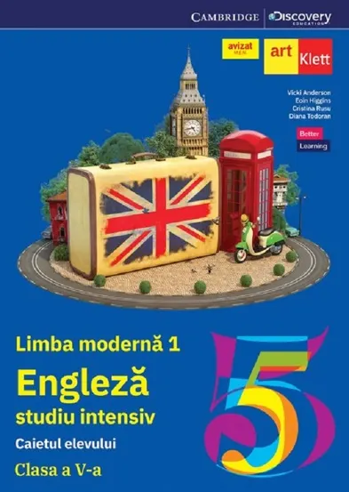 Limba engleza. Limba moderna 1. Studiu intensiv - Clasa 5