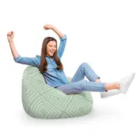 Fotoliu Puf Bean Bag tip Para XL Diamond Green