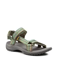Sandale dama - 208123 - Piele ecologica - Verde