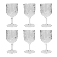 Set de pahare 6 buc. de cocktail - țesătură de acril 500 ml Tropical – Brandani
