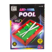Joc de masa cu lumini LED, Games Hub, Biliard