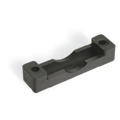 Fixing clamp for screw mounting; for securing the flat cable; for flat cable 5 x 10 mm²