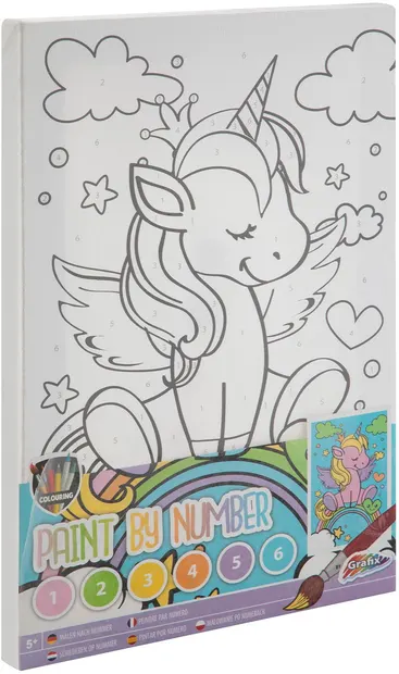 Set Grafix Paint by Numbers - Unicorn