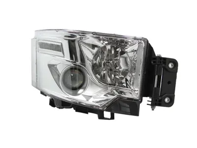 Far fata Dreapta (H1 H7, electric, cu motor, functie lumini de zi, culoare insert: cromat, culoare semnalizator: transparent) potrivit RVI C, T 01.13