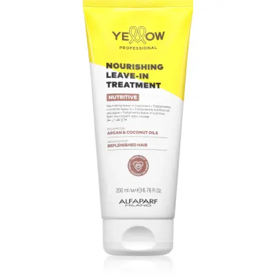 Yellow Professional Nutritive Nourising Leave-in Treatment ingrijire leave-in pentru par uscat si fragil 200 ml