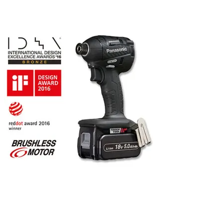 Masina de Insurubat si Gaurit cu Impact Tangential Panasonic 14.4v/18v 3ah «cuplu Maxim 160 Nm»