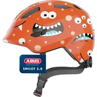 Casca copii ABUS Smiley 3.0 orange monster S 45-50 cm