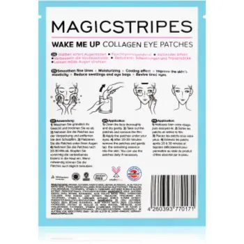 MAGICSTRIPES Wake Me Up Collagen Eye Patches Masca de colagen pentru ochi semne de oboseala