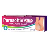 Crema pentru calcaie Silk Parasoftin, 50ml, Zdrovit
