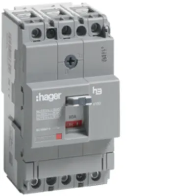 Disjunctor general x160 3P 18kA 80A