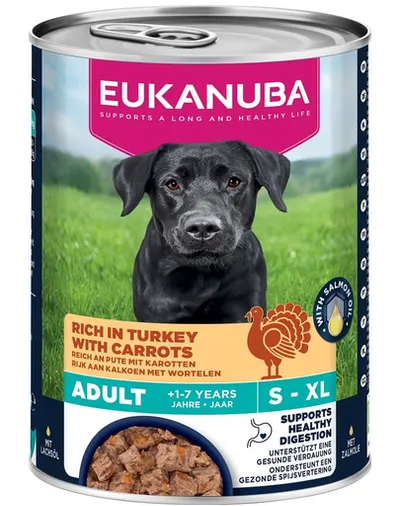 EUKANUBA Life Care Adult Rich in Turkey 400 g pate câini bogat în curcan și morcov