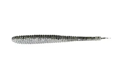 Shad Jackall I Shad 3,8 Inch Dark Thunder/clear Silver 5 Buc / Plic