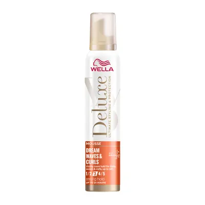 Spuma pentru par cu fixare puternica Dream Waves Wella Deluxe, 200ml, Wella