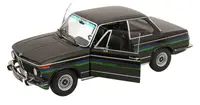 Model colecționar KK Scale Modern: Automobile - BMW 2002 Alpina 2.Serie (Black) (1974)