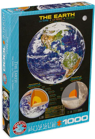 Puzzle Eurographics din 1000 de piese - Pamantul