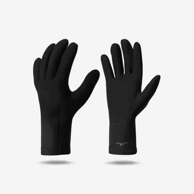 Mănuși scufundare Neopren Essential 2 mm Negru