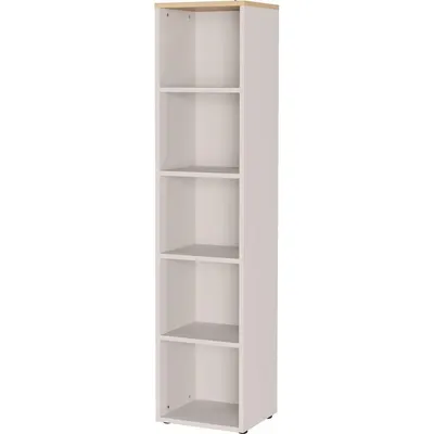 Bibliotecă crem cu aspect mat 45x197x40 cm Lissabon – Germania