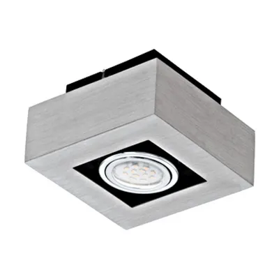 surface luminaire Loke 1 5W 3000K aluminium brushed IP20