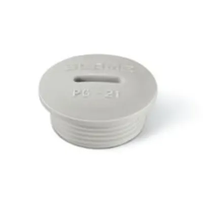 Dop cu surubnPG16 LIGHT GREY