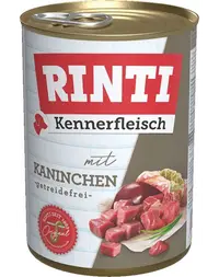 RINTI Kennerfleisch Rabbit conserva hrana caini 400 g cu iepure