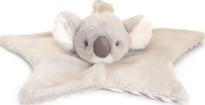 Jucarie ecologica de plus Keel Toys Keeleco - Koala cu paturica, 32 cm