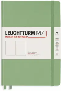Agenda Leuchtturm1917 Rising Colors - A5, pagini albe, Sage