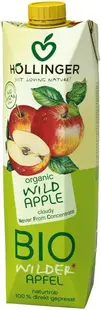 Suc organic de mere sălbatice, 1 l, Hollinger