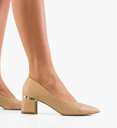 Pantofi dama Helen Bej