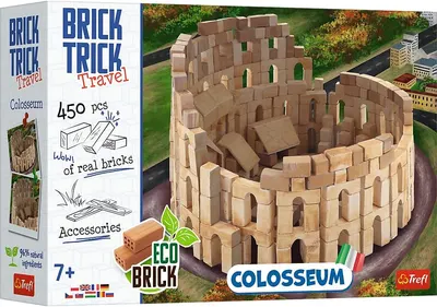 Constructor Trefl Brick Trick Travel - Coloseumul
