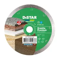 Disc diamantat DiStar Granite pt. Granit, marmura, placi ceramice - 125x22.23 (mm) Premium - DiStar-11315061010