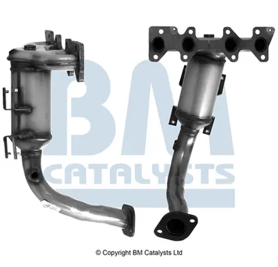Convertor catalitic EURO 4 potrivit FIAT DOBLO, DOBLO MINIVAN 1.4 10.05