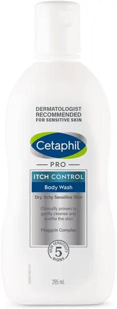 Cetaphil Pro Itch Control Emulsie de curățare pentru față și corp, 295 ml