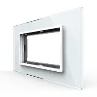 Rama din sticla Livolo standard Italian 4 module – Serie noua